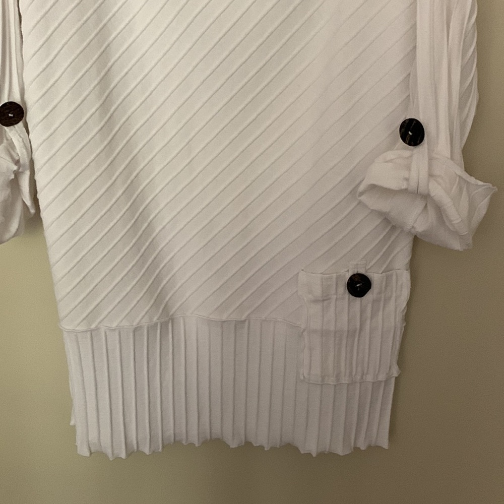 Soft Surroundings white tunic - Picture 4 of 10